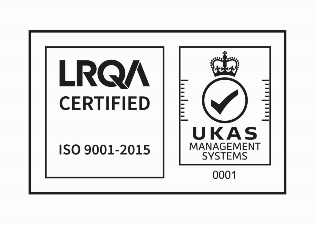 Certyfikat RLQA ISO 9001:2015 